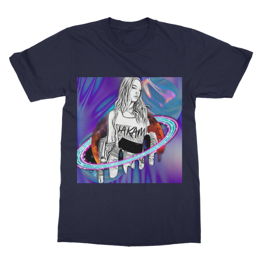 Outerspace3 T-Shirt Dress - IAKAM