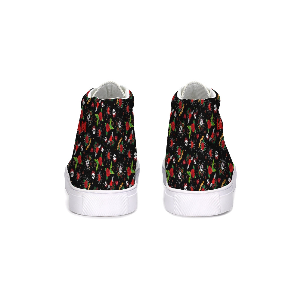 Love Cost  Sneakers Hightop Canvas Shoe - IAKAM