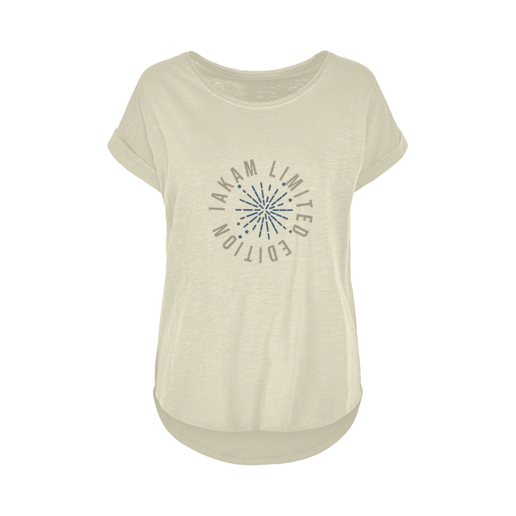 IAKAM Limited Edition Women's Long Slub T-Shirt XS-5XL - IAKAM