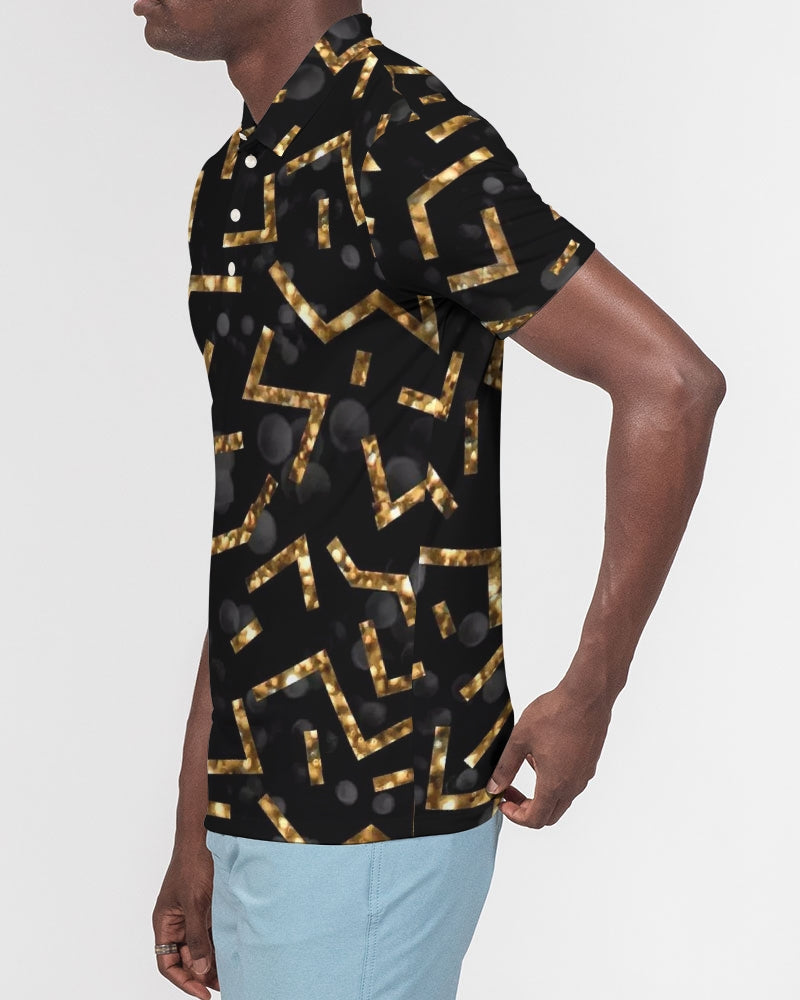 Pixie Night Men's Slim Fit Short Sleeve Polo - IAKAM