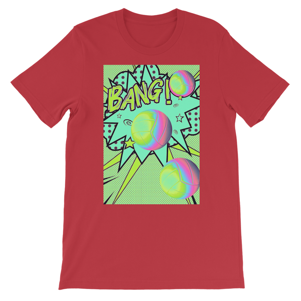 Volley Ball Classic Kids T-Shirt - IAKAM