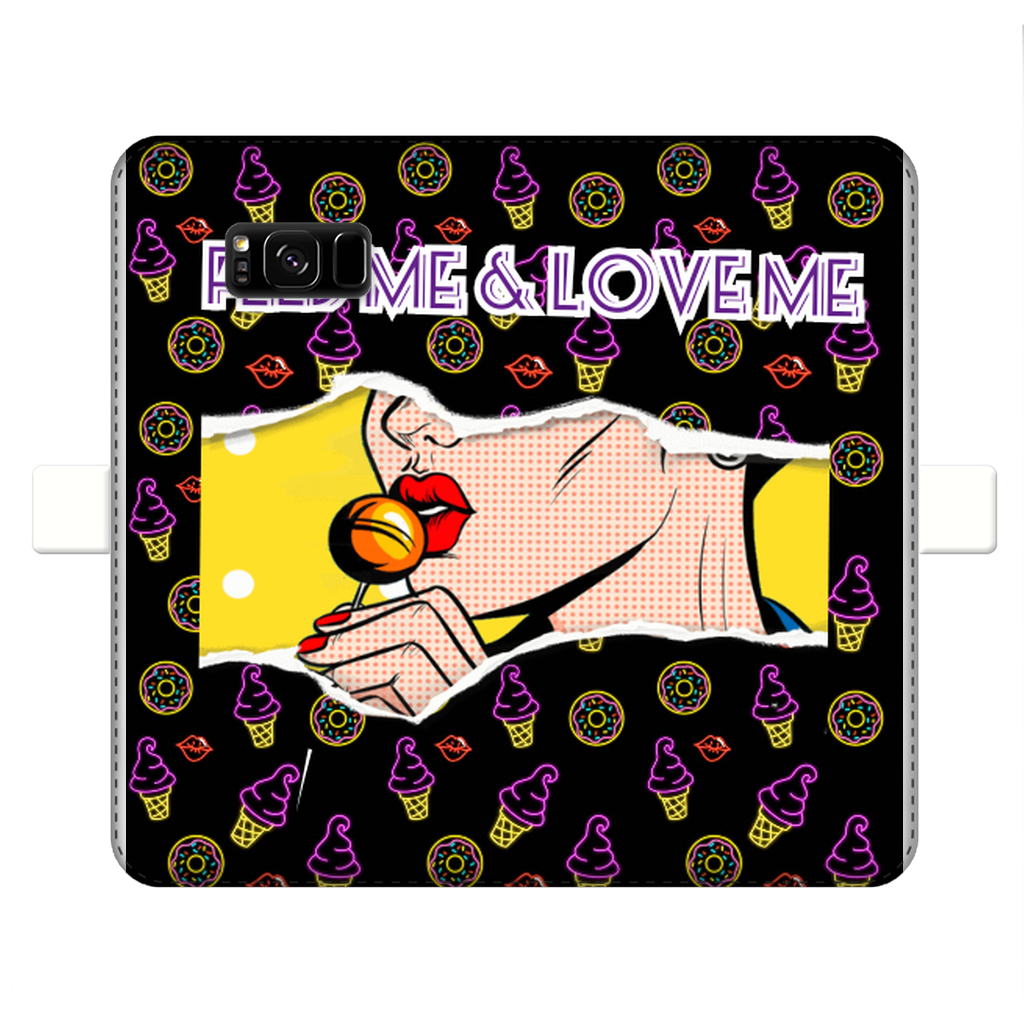 Feed Me Love Me Fully Printed Wallet Cases - IAKAM