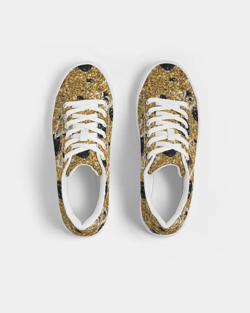 Realm Women's Faux-Leather Sneaker - IAKAM