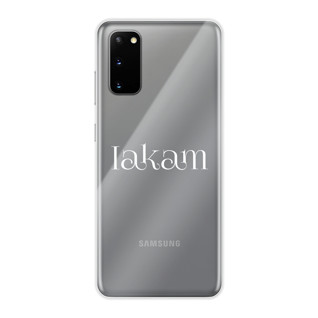 Iakam collec Back Printed Transparent Soft Phone Case - IAKAM