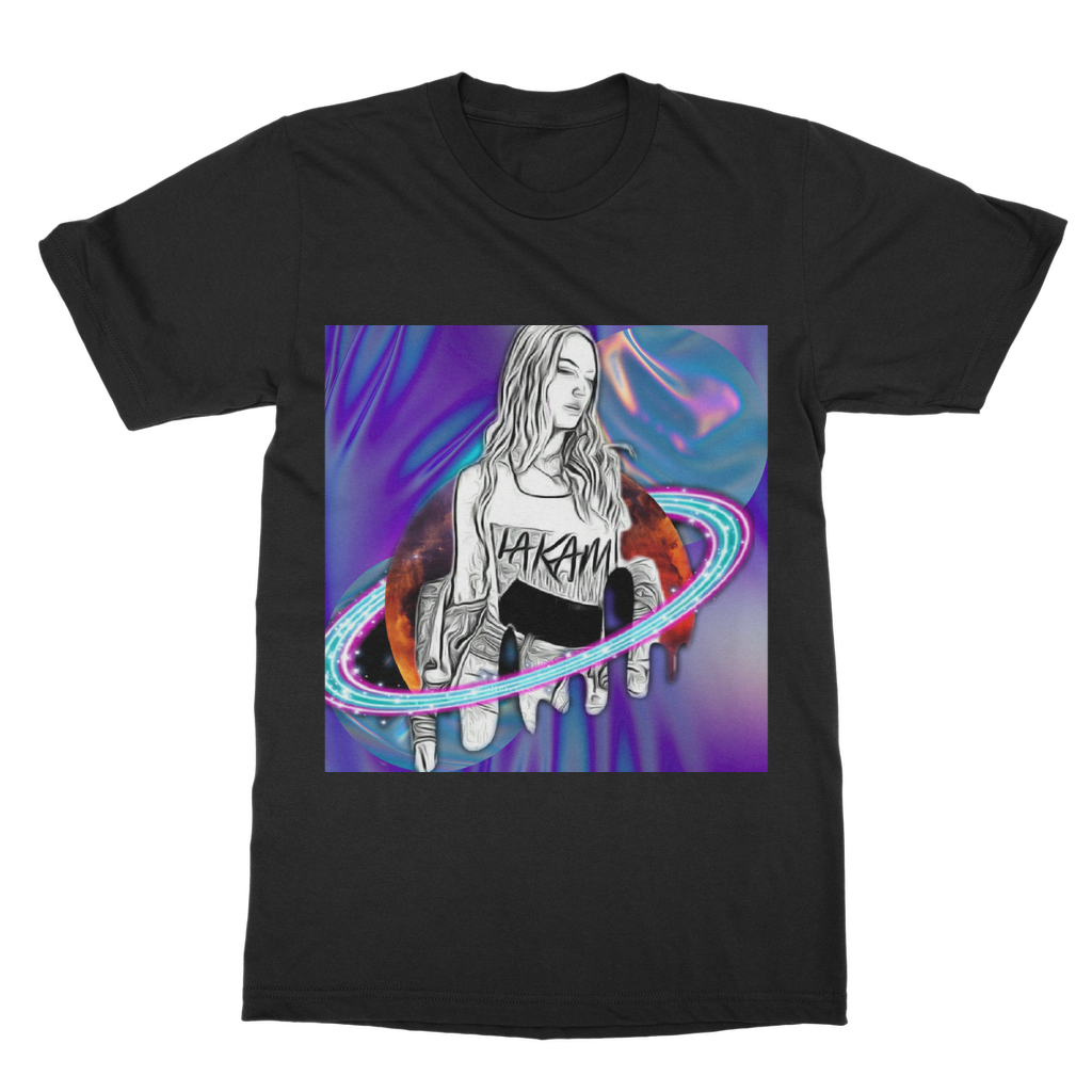 Outerspace3 T-Shirt Dress - IAKAM