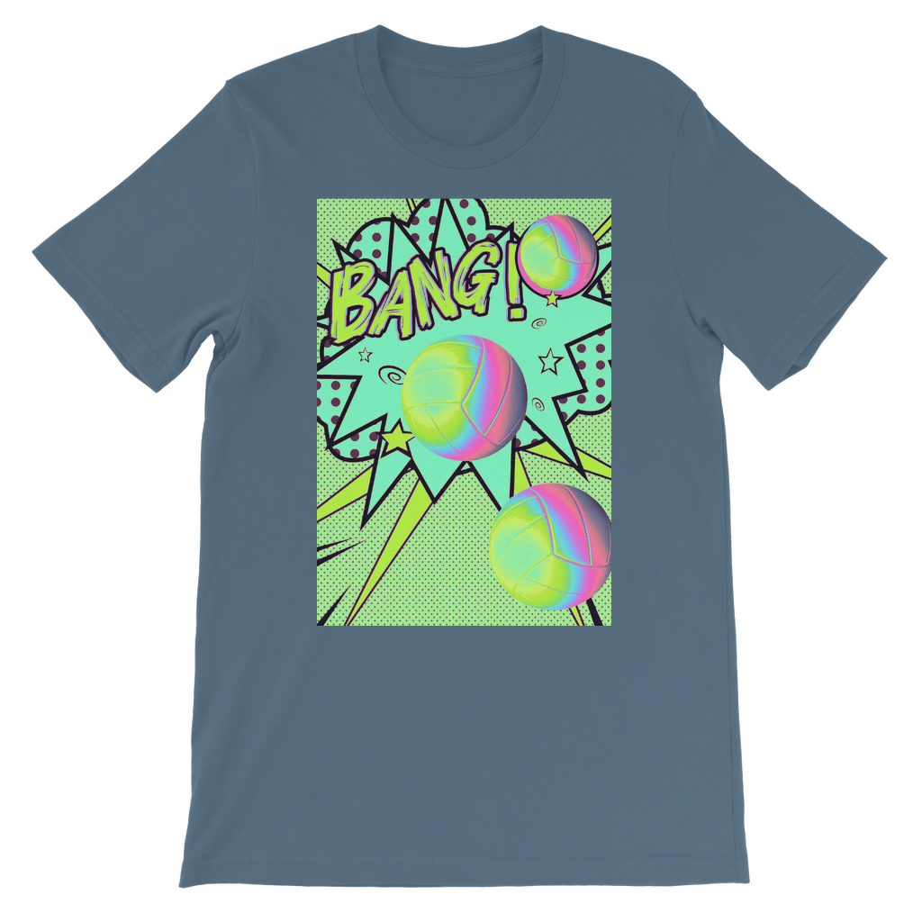 Volley Ball Classic Kids T-Shirt - IAKAM