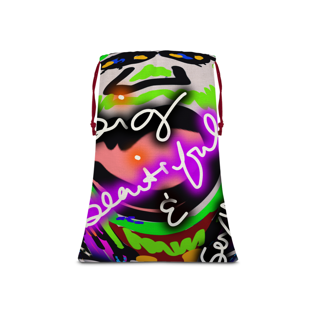 Bbs Sublimation Linen Drawstring Sack - IAKAM