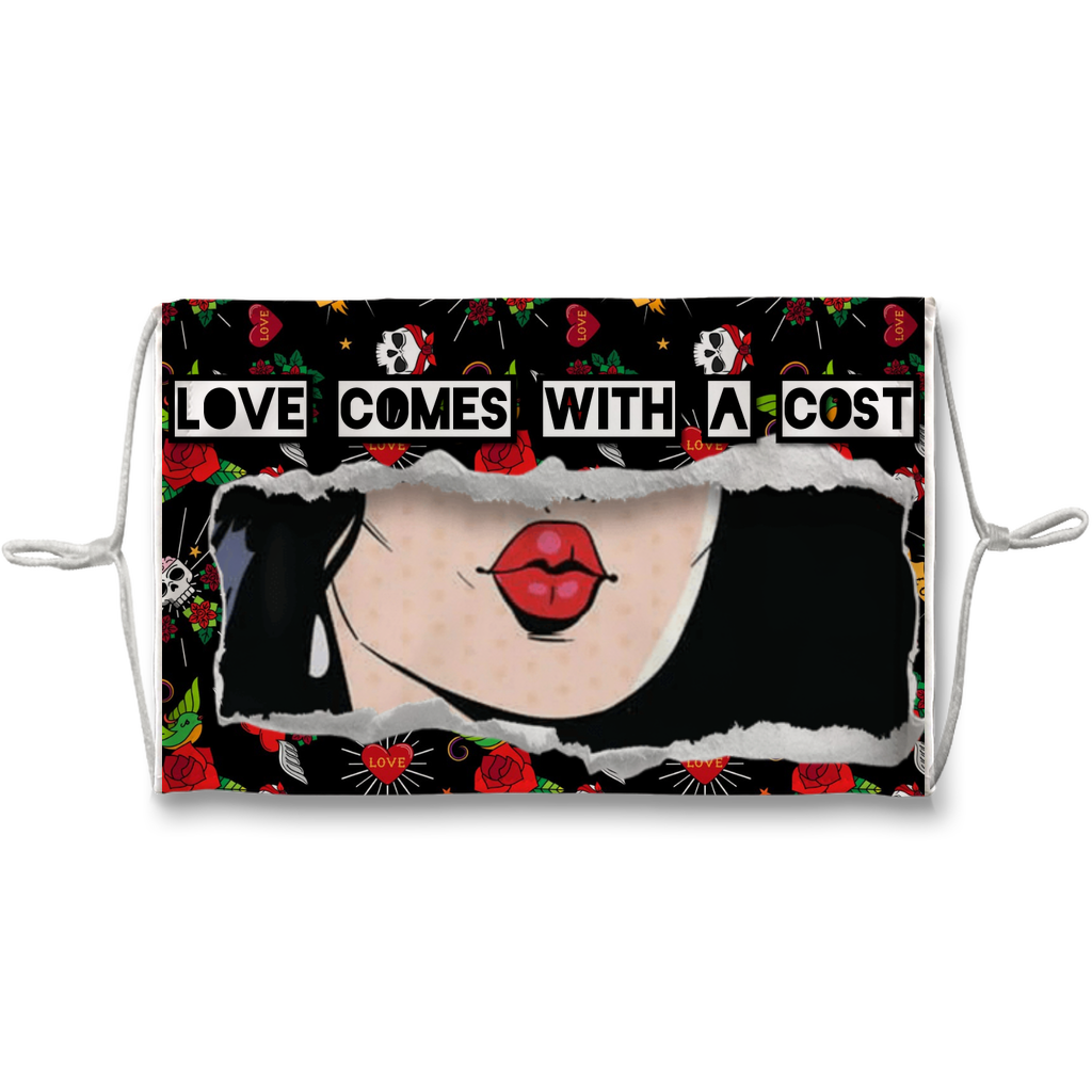 Love Cost Sublimation Face Mask - IAKAM