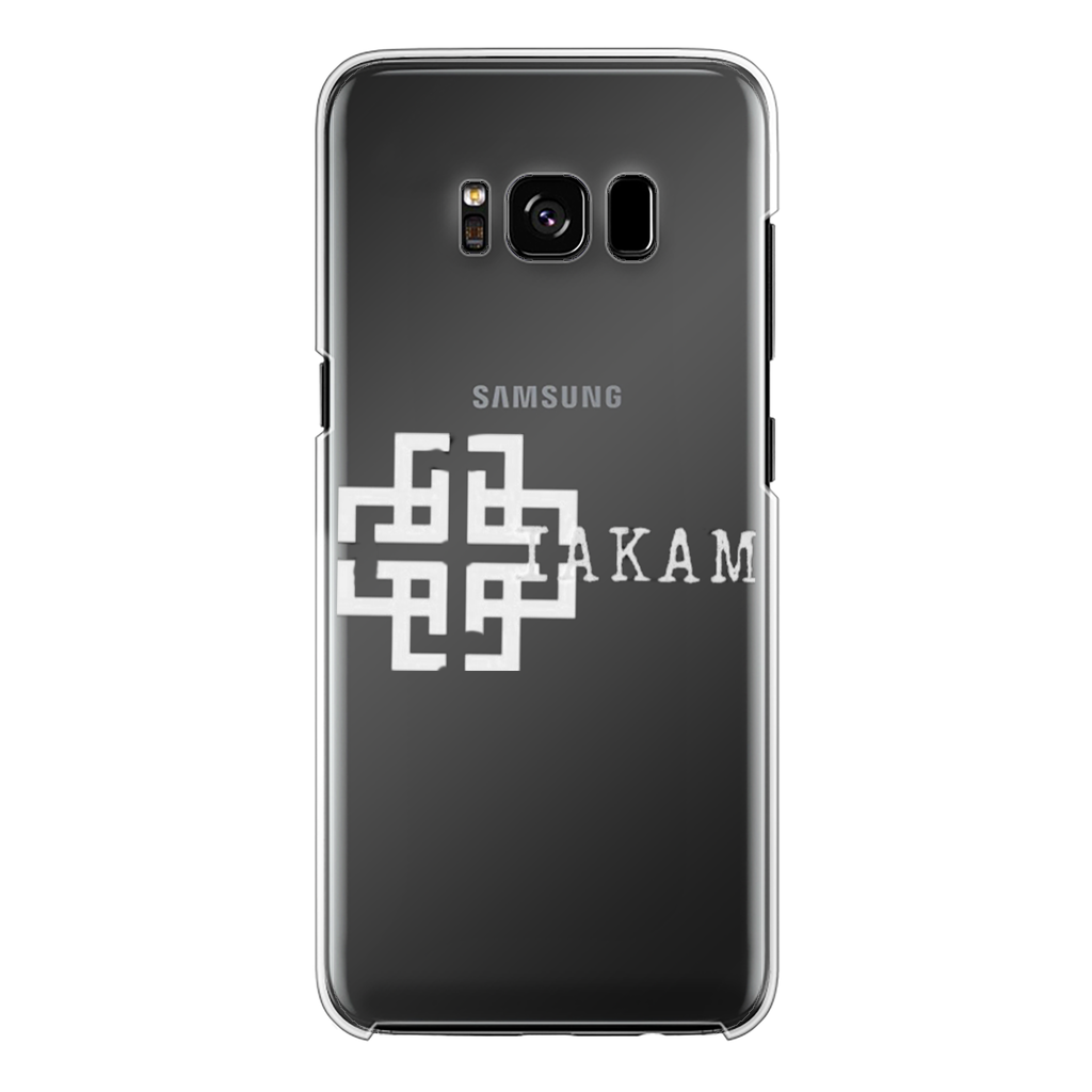 KAM S9 Back Printed Transparent Hard Phone Case - IAKAM