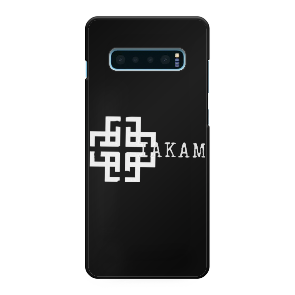 KAM S9 Back Printed Black Hard Phone Case - IAKAM