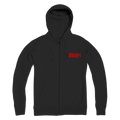 IAKAM Red Premium Adult Zip Hoodie - IAKAM