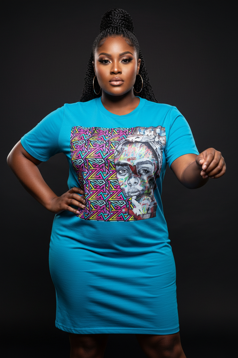 Beauty T-Shirt Dress - Effortless Fashion for Every Occasion
