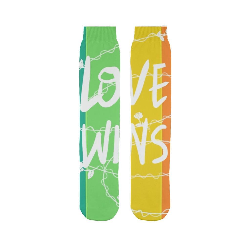 Love Wins Sublimation Tube Sock - IAKAM