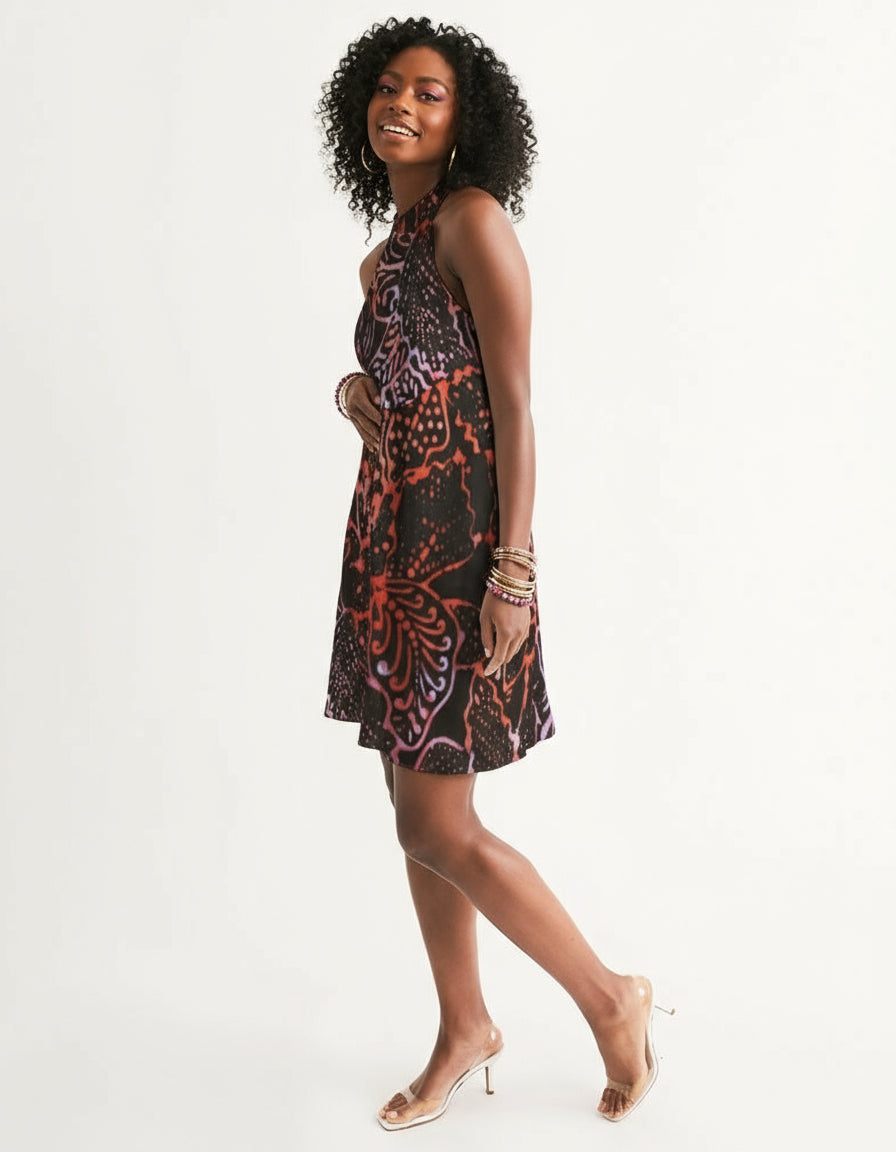 Lady Women's Halter Dress - IAKAM