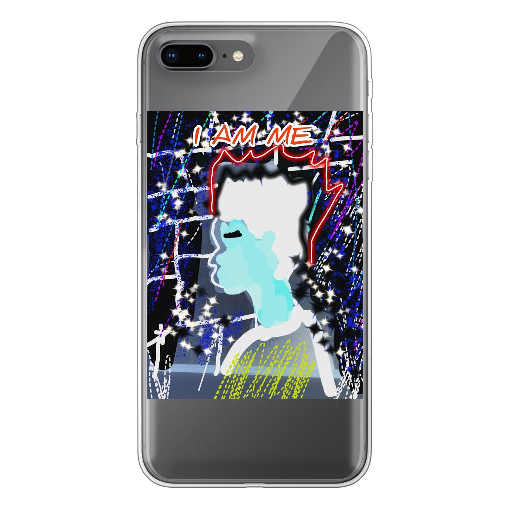 IME Back Printed Transparent Soft Phone Case - IAKAM