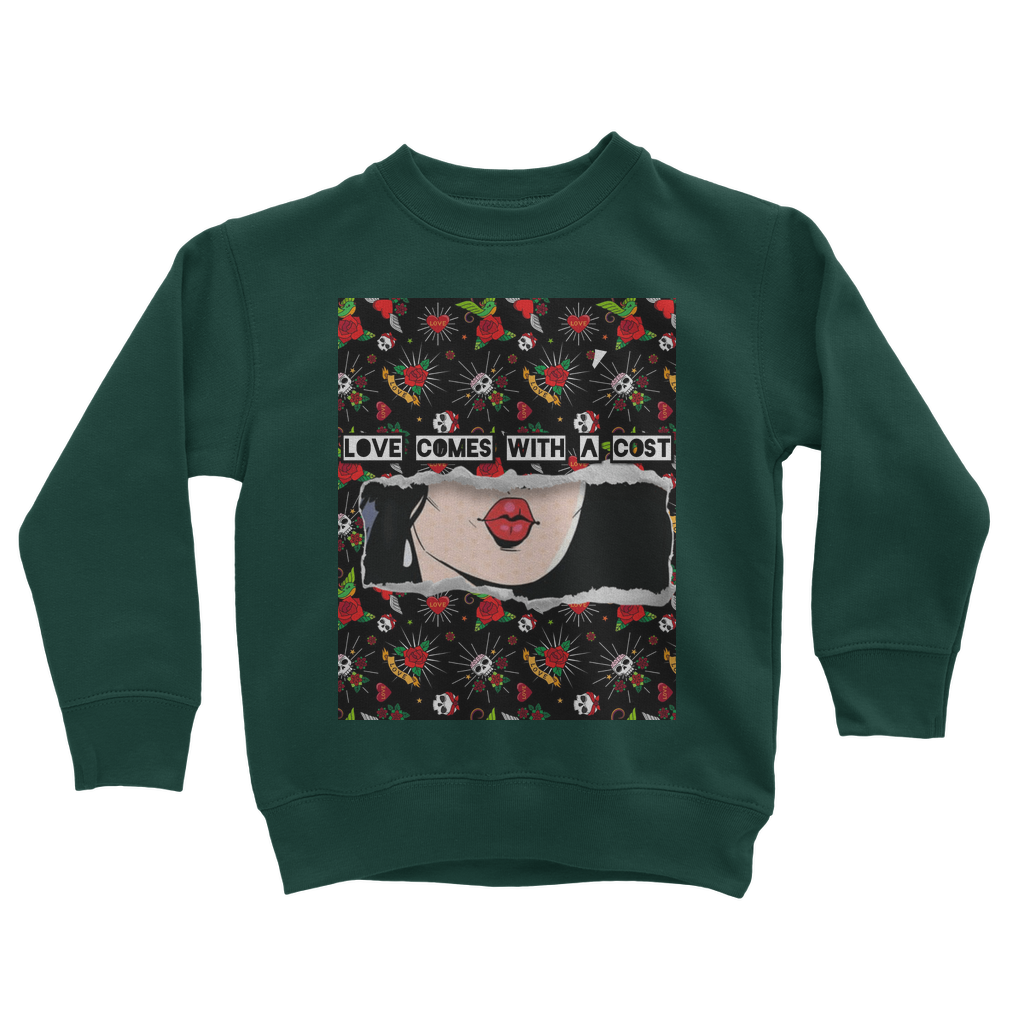 Love Cost Classic Kids Sweatshirt - IAKAM