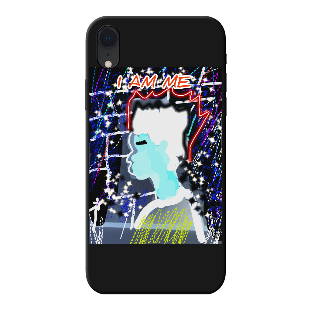 IME Back Printed Black Soft Phone Case - IAKAM