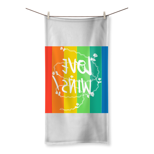 Love Wins Sublimation All Over Towel - IAKAM