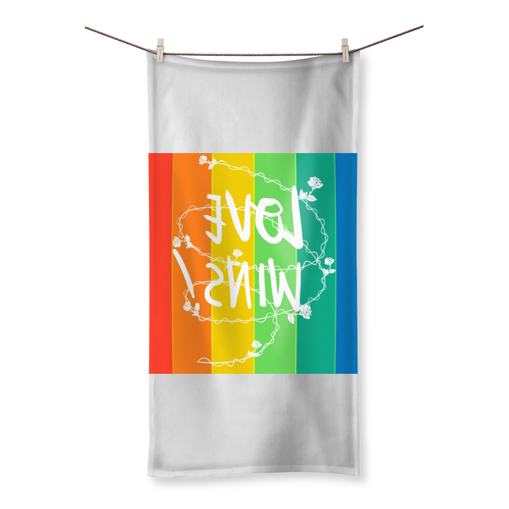 Love Wins Sublimation All Over Towel - IAKAM