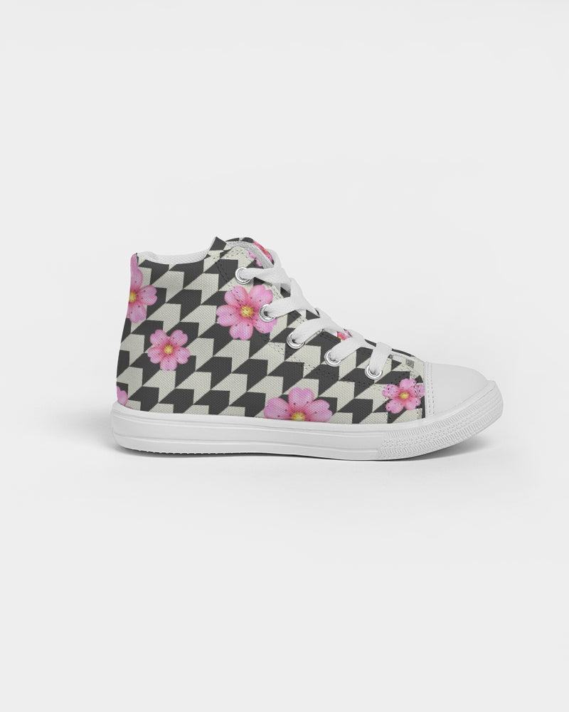 Racers Kids Hightop Canvas Shoe - IAKAM