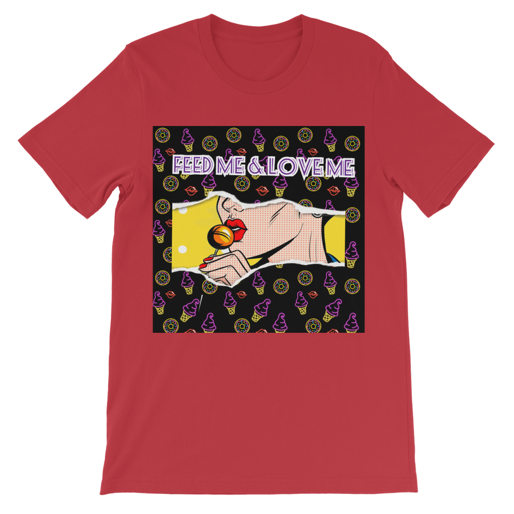 Feed Me Love Me Classic Kids T-Shirt - IAKAM