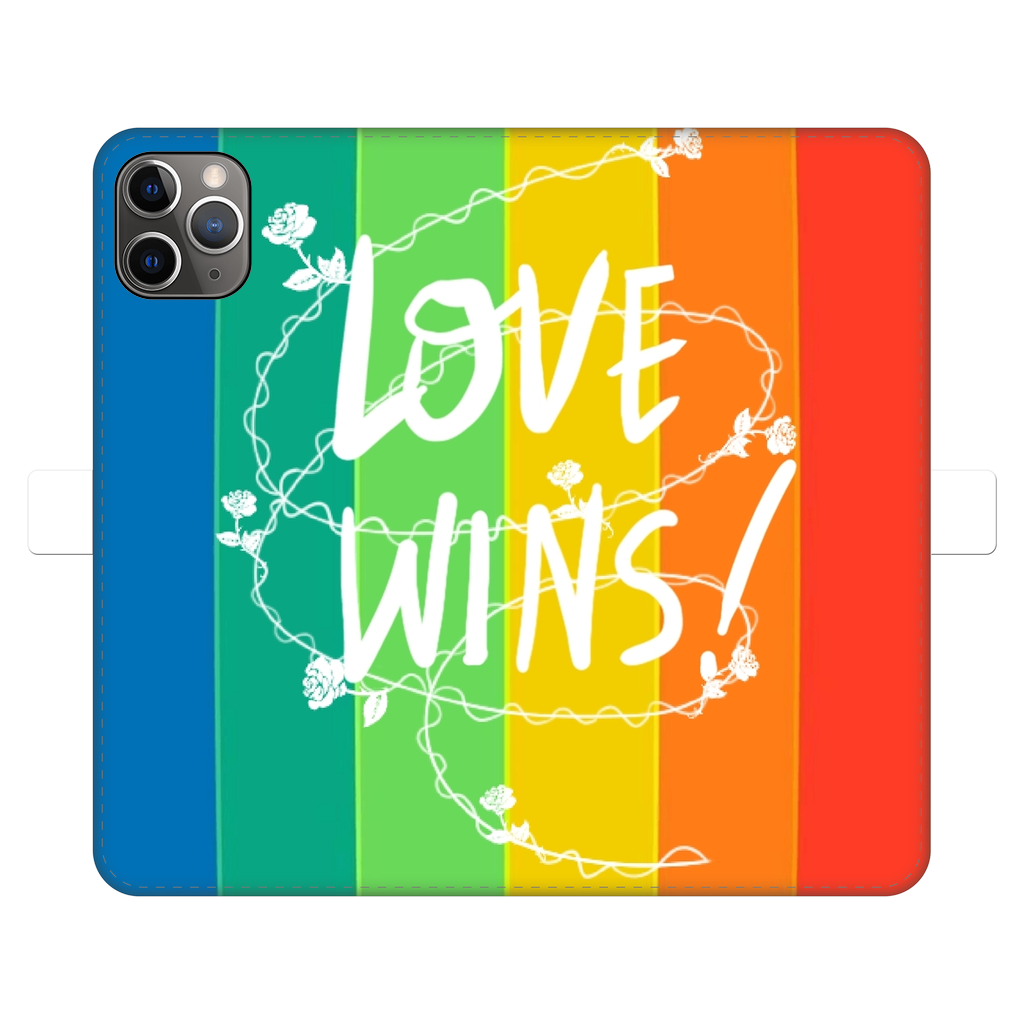 Love Wins Fully Printed Wallet Cases - IAKAM