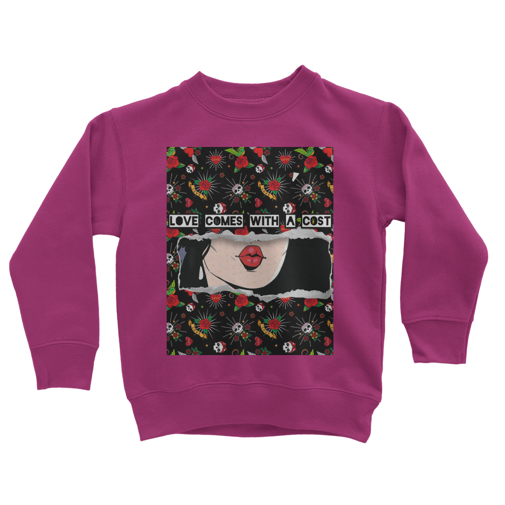 Love Cost Classic Kids Sweatshirt - IAKAM