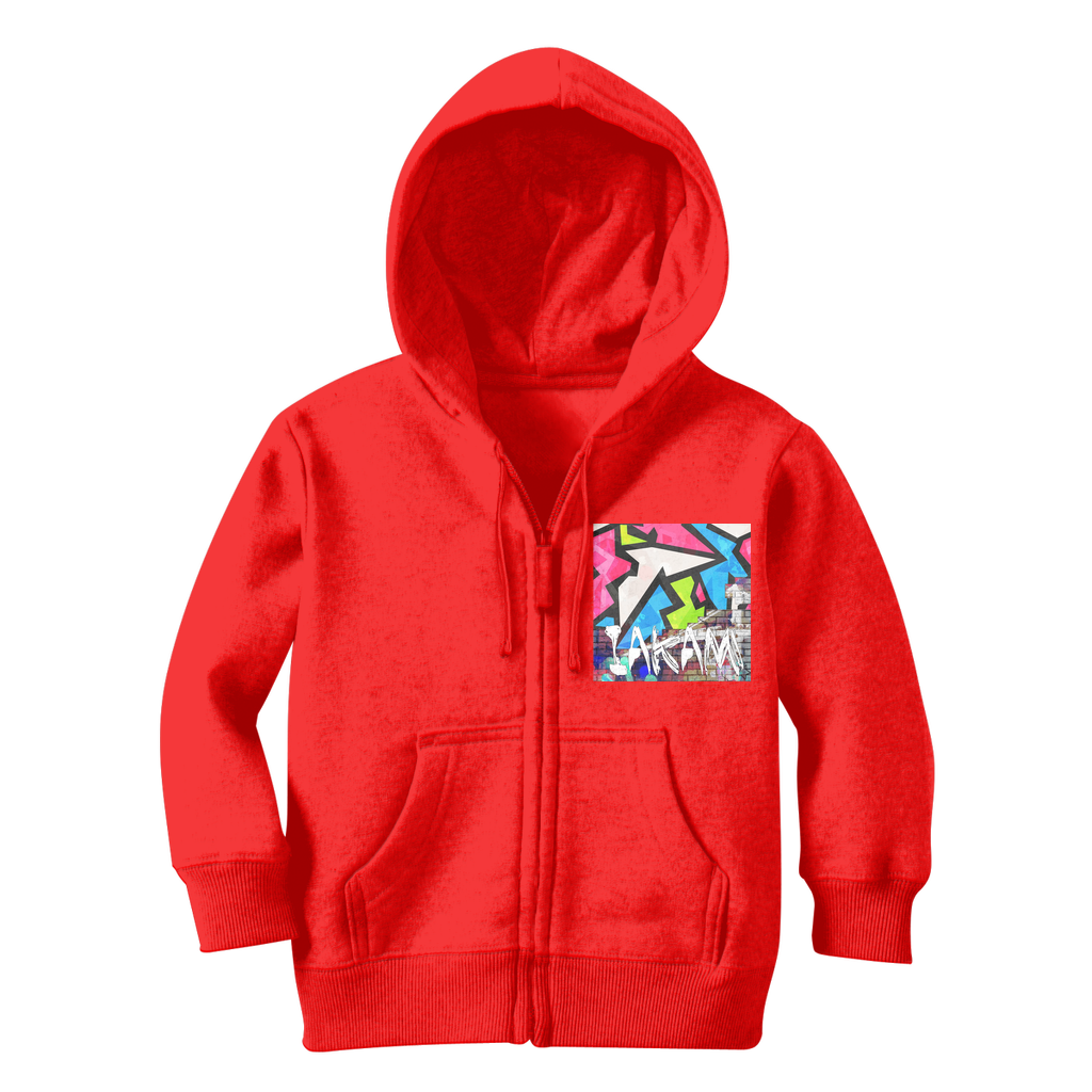 IAKAM ART Classic Kids Zip Hoodie - IAKAM
