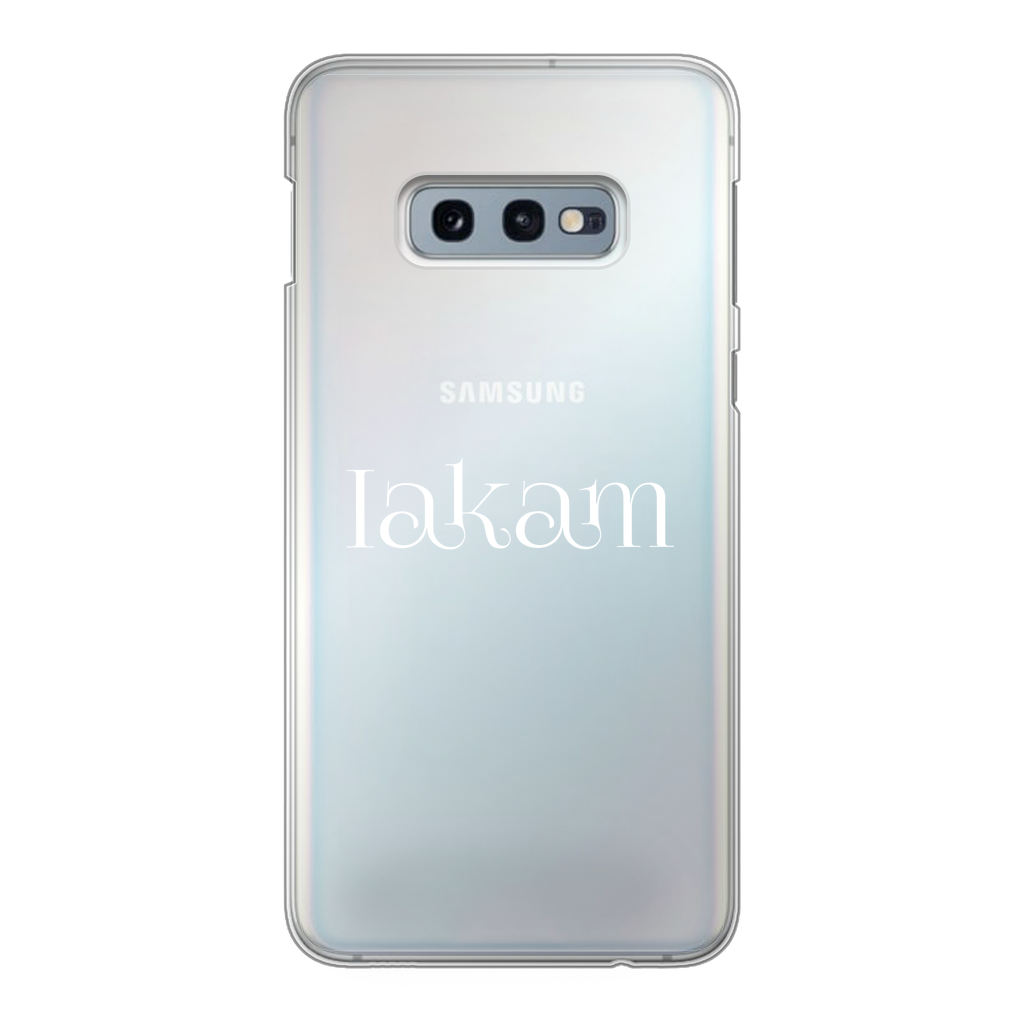 Iakam collec Back Printed Transparent Hard Phone Case - IAKAM