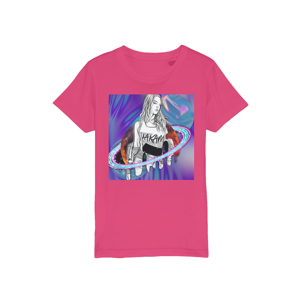 Outerspace3 Organic Jersey Kids T-Shirt - IAKAM