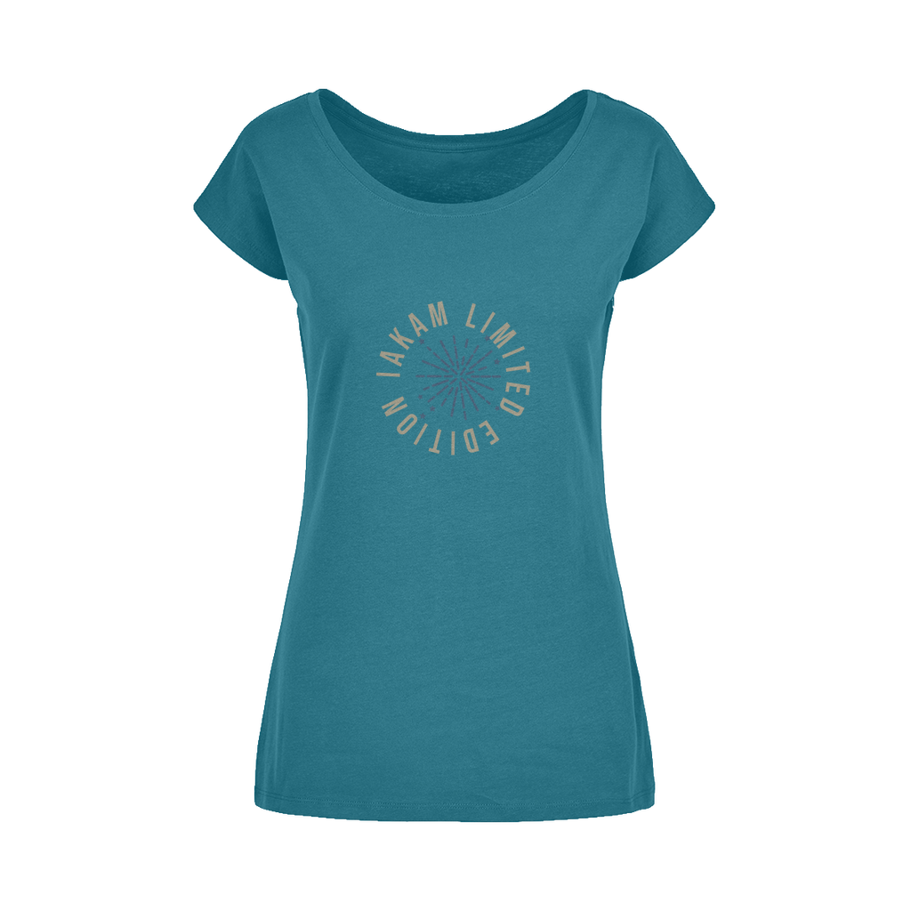 IAKAM Limited Edition Wide Neck Womens T-Shirt XS-5XL - IAKAM
