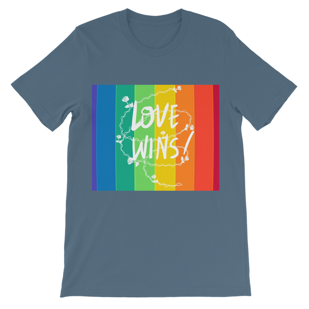 Love Wins Classic Kids T-Shirt - IAKAM