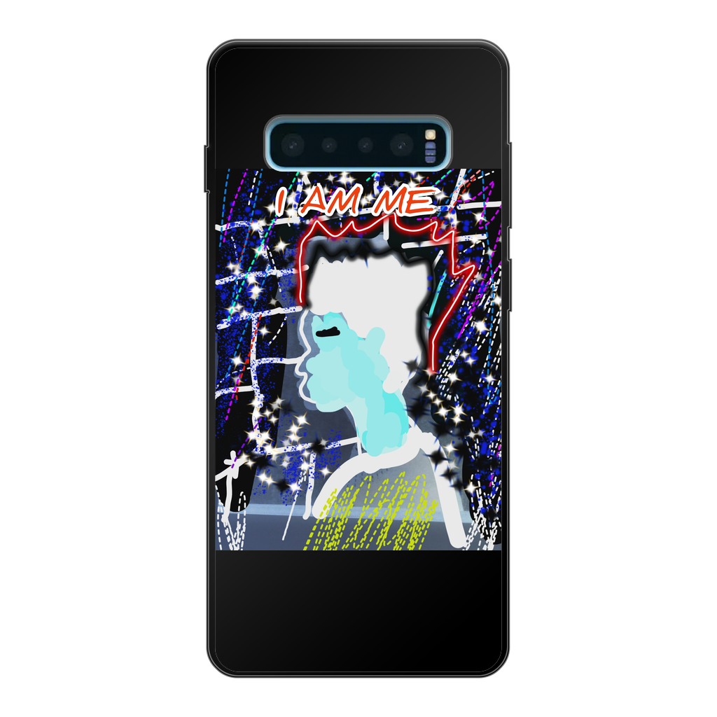 IME Back Printed Black Soft Phone Case - IAKAM