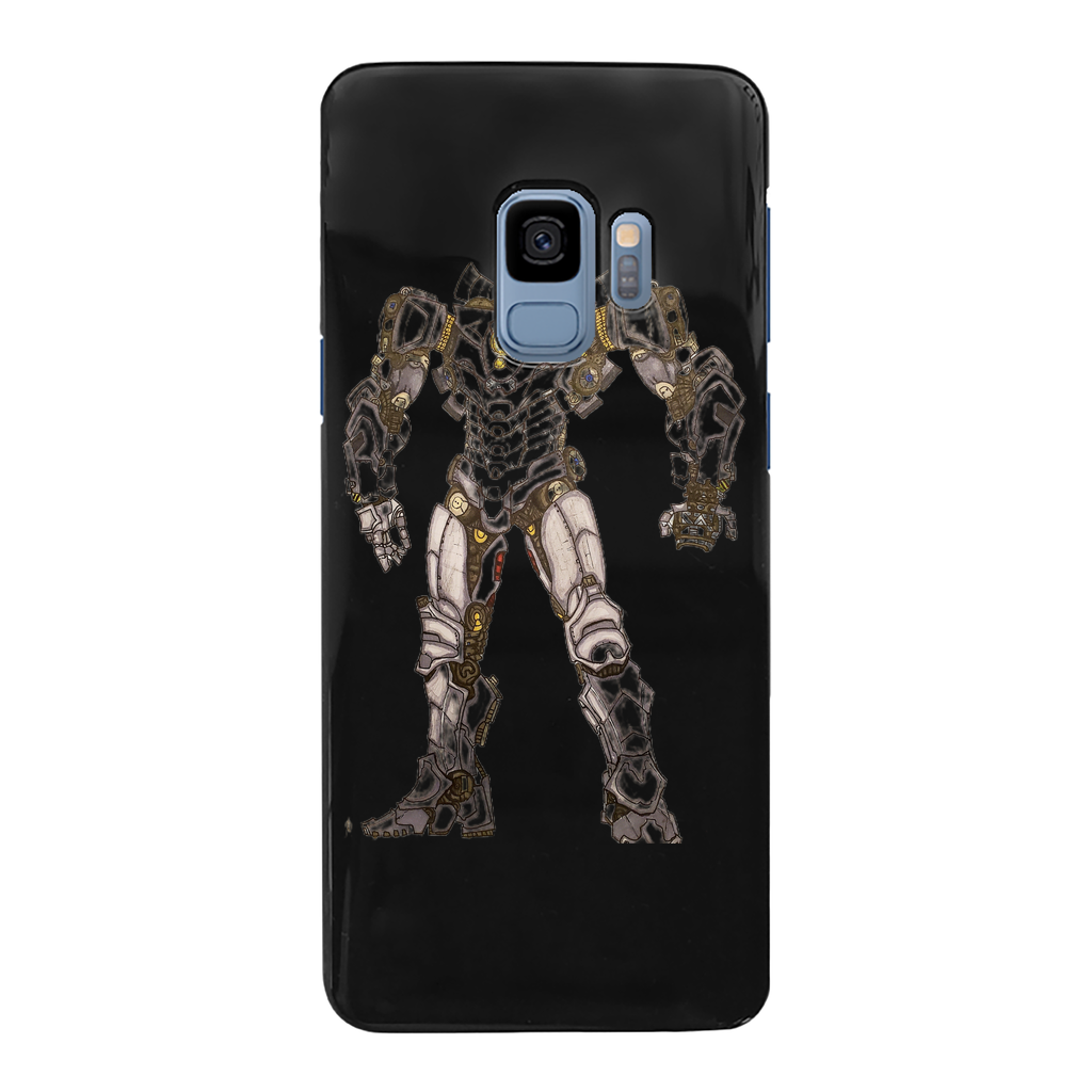 Rimitron Back Printed Black Hard Phone Case - IAKAM