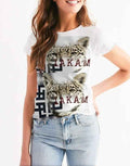 IAKAM Print Stylish Graphic Women's Tee - Trendy Shirt for Fashion-Forward Women
