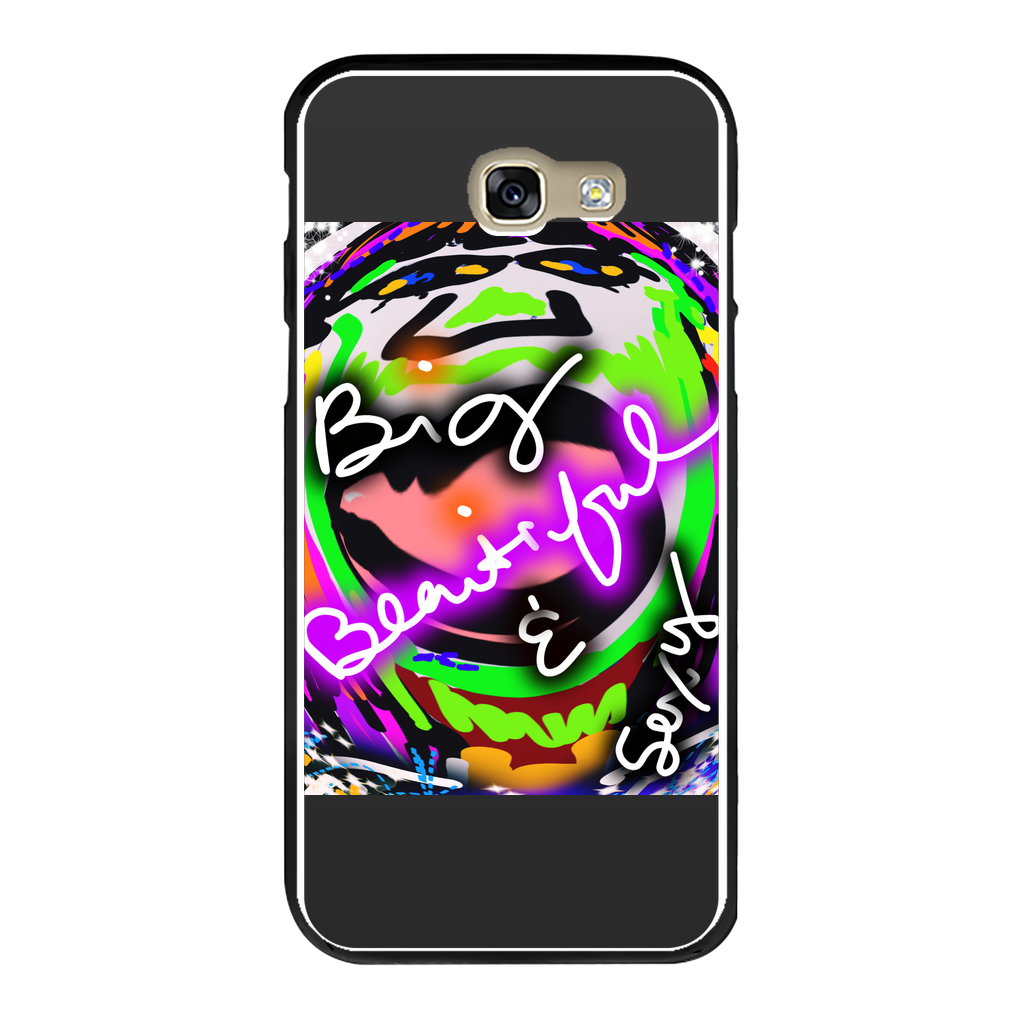 Bbs Back Printed Black Hard Phone Case - IAKAM