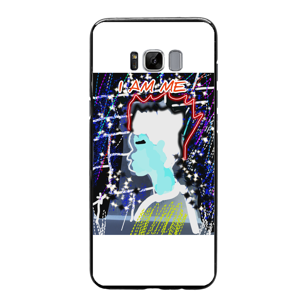 IME Back Printed Black Soft Phone Case - IAKAM