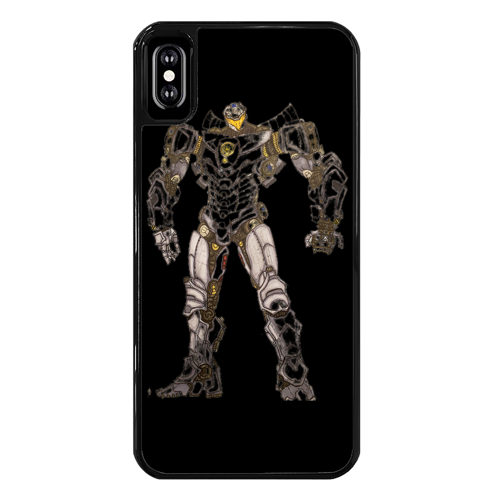 Rimitron Back Printed Black Hard Phone Case - IAKAM