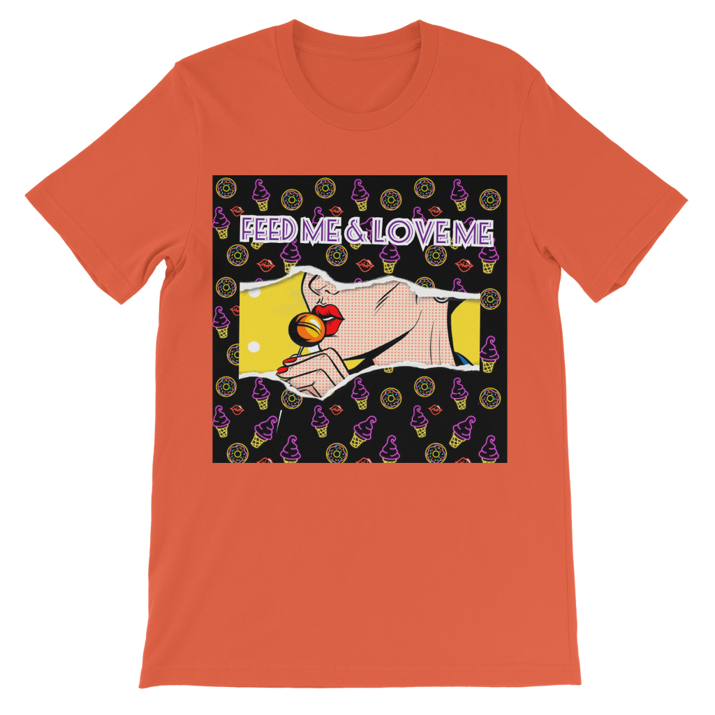 Feed Me Love Me Classic Kids T-Shirt - IAKAM
