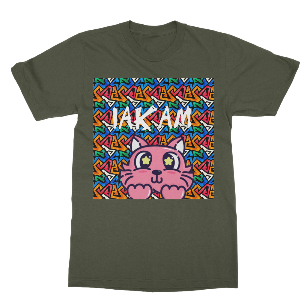 IAKAM Kat Classic Adult T-Shirt Printed - IAKAM