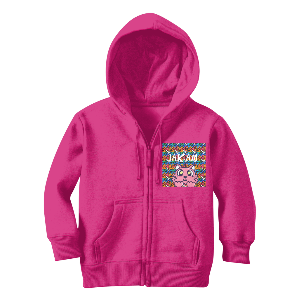 IAKAM Kat Classic Kids Zip Hoodie - IAKAM