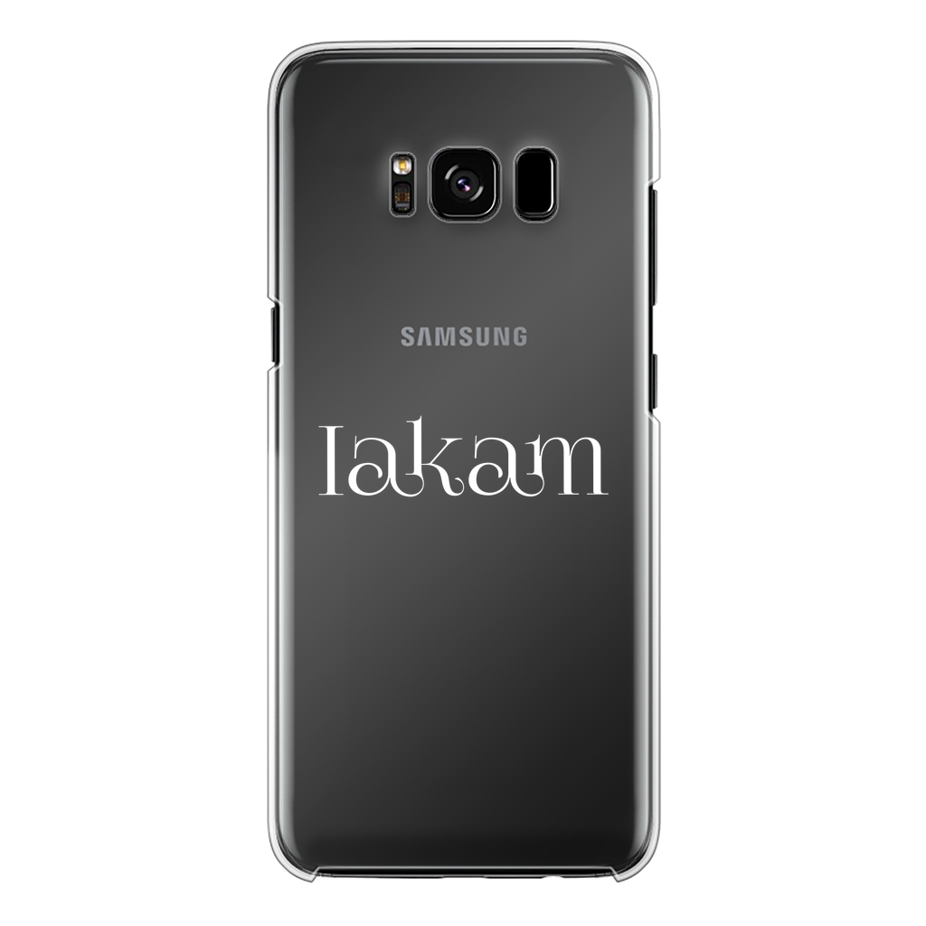 Iakam collec Back Printed Transparent Hard Phone Case - IAKAM