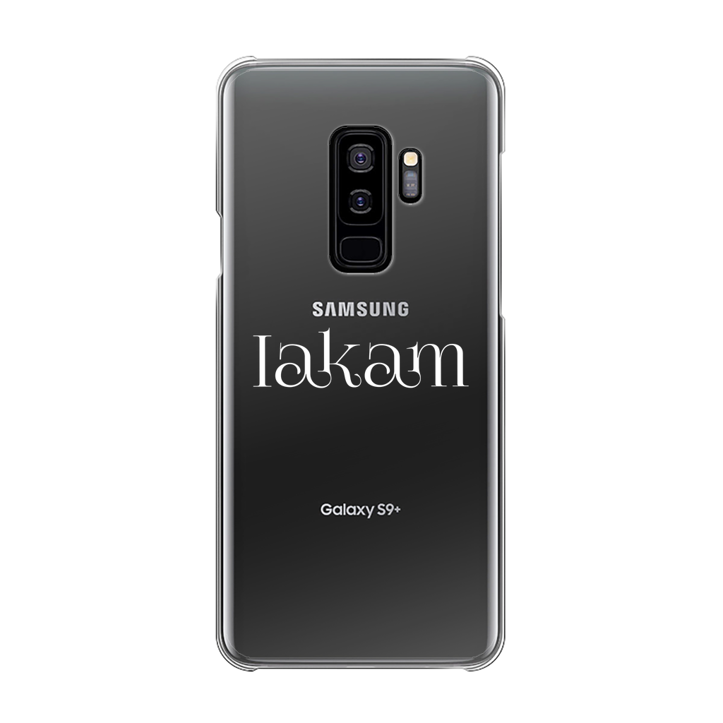 Iakam collec Back Printed Transparent Hard Phone Case - IAKAM