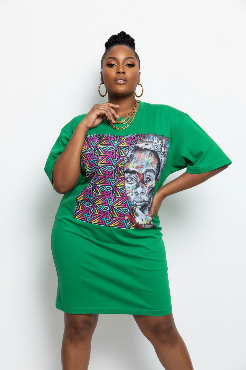 Beauty T-Shirt Dress - Effortless Fashion for Every Occasion