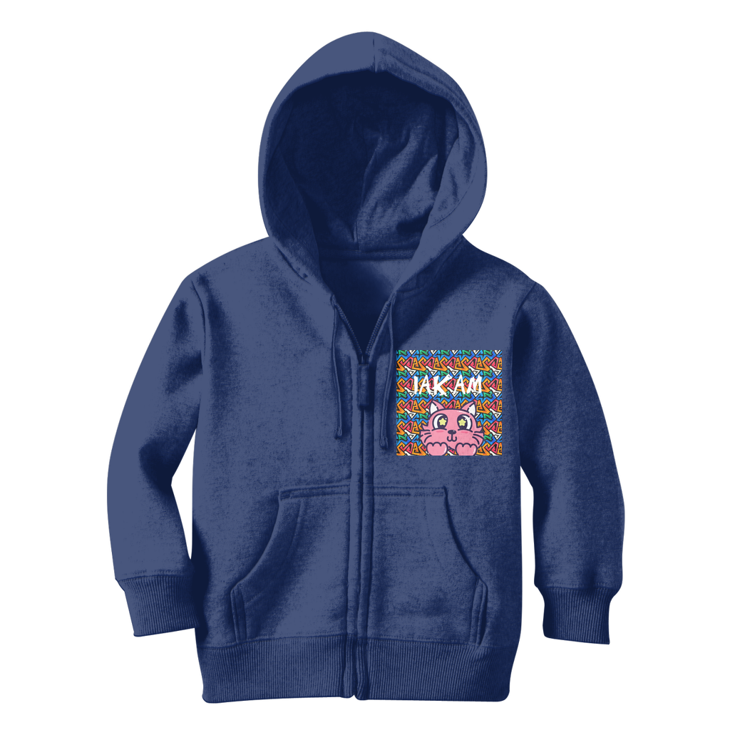 IAKAM Kat Classic Kids Zip Hoodie - IAKAM