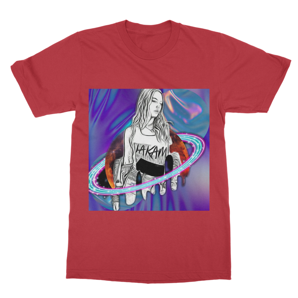 Outerspace3 T-Shirt Dress - IAKAM