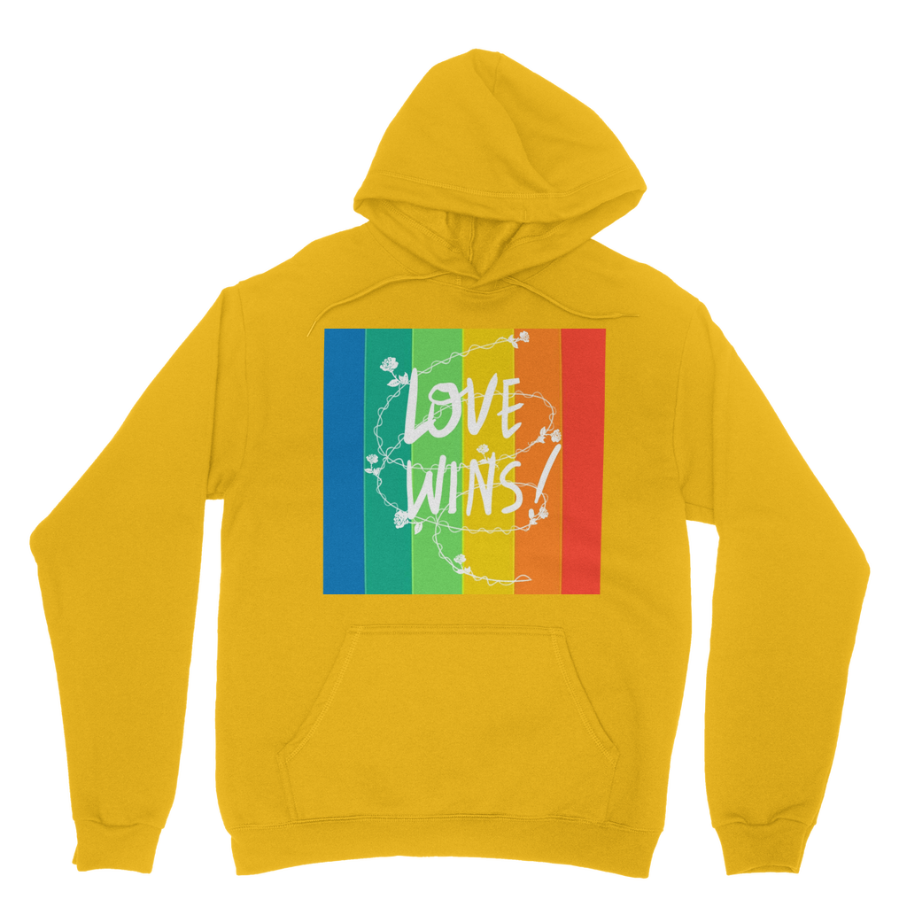 Love Wins Classic Adult Hoodie - IAKAM