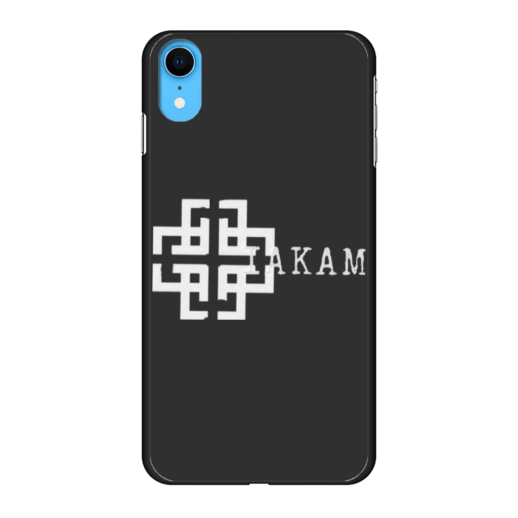 KAM S9 Back Printed Black Hard Phone Case - IAKAM