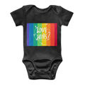 Love Wins Classic Baby Onesie Bodysuit - IAKAM