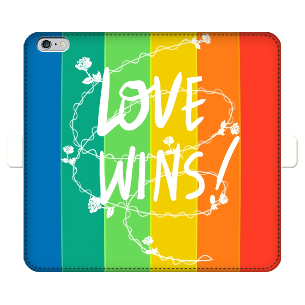Love Wins Fully Printed Wallet Cases - IAKAM
